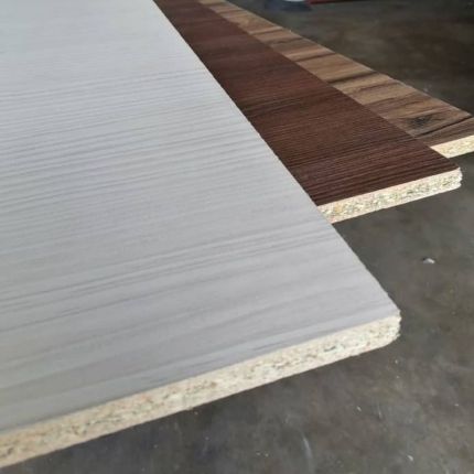 Melamine Faced Chipboard Shadowy Walnut 16mm 6’X8’