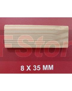 Pine Finger Joint Timber 8mm (T) X 35mm (W) X 3.66 meter (L)