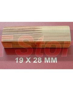 Pine Finger Joint Timber 19mm (T) X 28mm (W) X 3.66 meter (L)