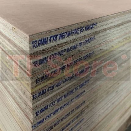 Marine Plywood 18mm 4’ X 8’