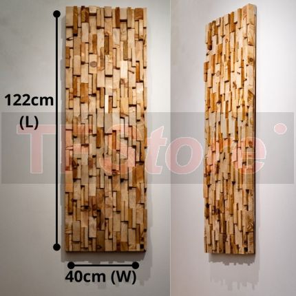 Wood Block Wall Decor